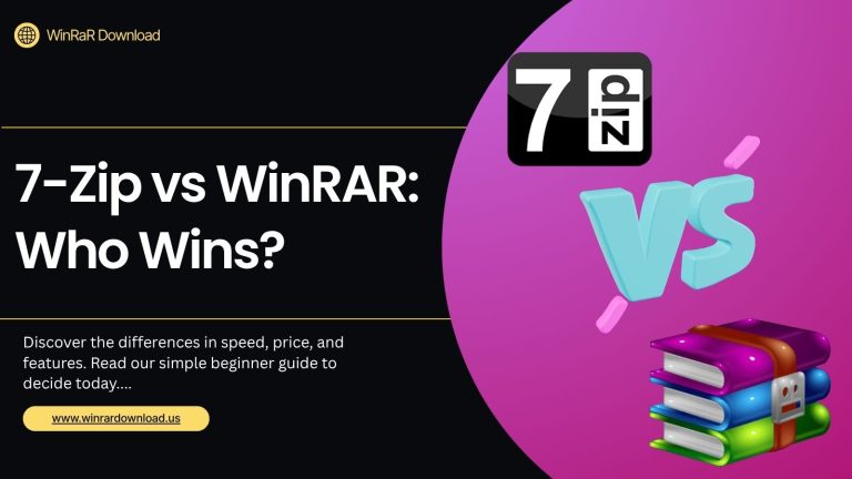7-Zip vs WinRAR