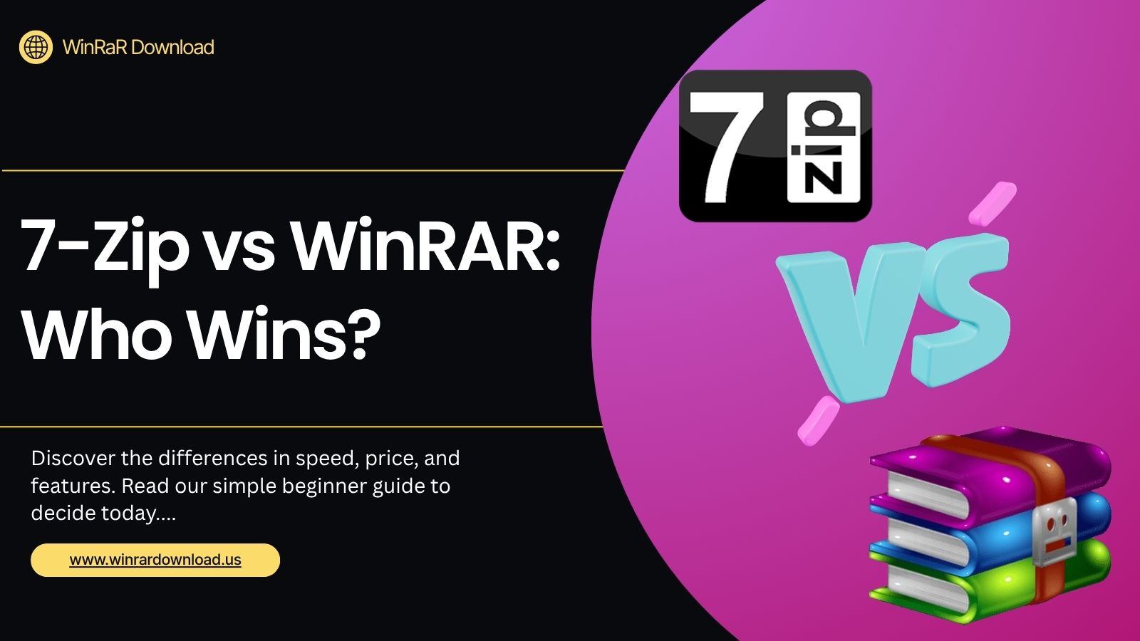 7-Zip vs WinRAR